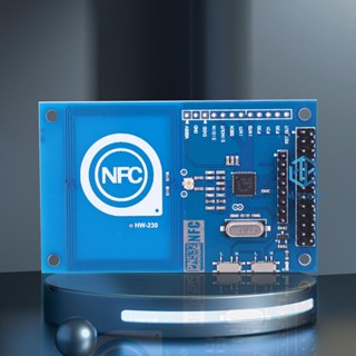 Pn532 โมดูลการ์ดรีดเดอร์ NFC SPI I2C 13.56MHz NFC RFID สําหรับบอร์ด Raspberry PI [Missece.th]