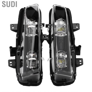 Sudi 1 Pair  Fog Lights LR026089 Front Bumper Daytime Running Signal Lamp Replacement for Land Rover Range Evoque 2012‑2015