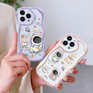 Infinix Hot 30 30i 20 20i 12 Smart 6 7 Tecno Spark Go 2023 HD Plus Play Pro X655C X680 สำหรับ Case Astronaut เคส เคสโทรศัพท์ เคสมือถือ Cover Phone Case