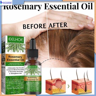 EELHOE Rosemary Hair Care Essential Oil Anti-frizz Growth Hairs Smooth Serum Hair Oil Anti Hairs Loss New Treatments ผม ความงาม ผม KDURANT