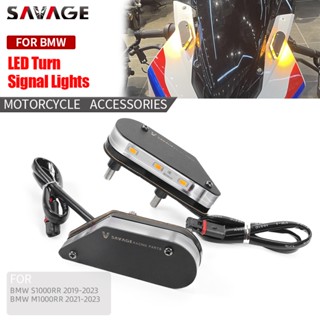 ฐานไฟเลี้ยว LED ด้านหน้า อุปกรณ์เสริม สําหรับรถจักรยานยนต์ BMW S1000RR M1000RR 2019-2023