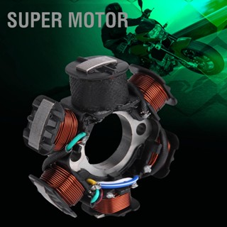 Super Motor คอยล์จุดระเบิด CDI Spark Plug Magneto Stator สำหรับ GY6 125cc 150cc Moped Scooter