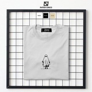 SHEET GHOST | Graphic Tees | Minimalist Design | Aesthetic Shirt | Unisex | RATED CINCO_01