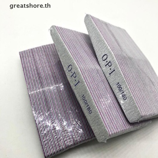 Greatshore ตะไบขัดเล็บ 10 ชิ้น ต่อชุด TH