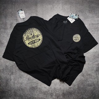 เสื้อยืด ลาย HURLEY ESTBALISHED GOODS สีดํา คุณภาพดีS-5XL ขนาด: S-4XL