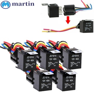 Martin อะไหล่รีเลย์ยานยนต์ NO/NC 12V 5pin JD1914 คุณภาพสูง