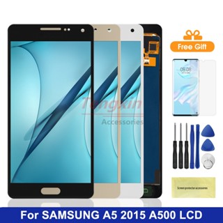 หน้าจอสัมผัสดิจิทัล LCD A500 สําหรับ Samsung Galaxy A5 2015 A500 A500F A500FU A500M A500H