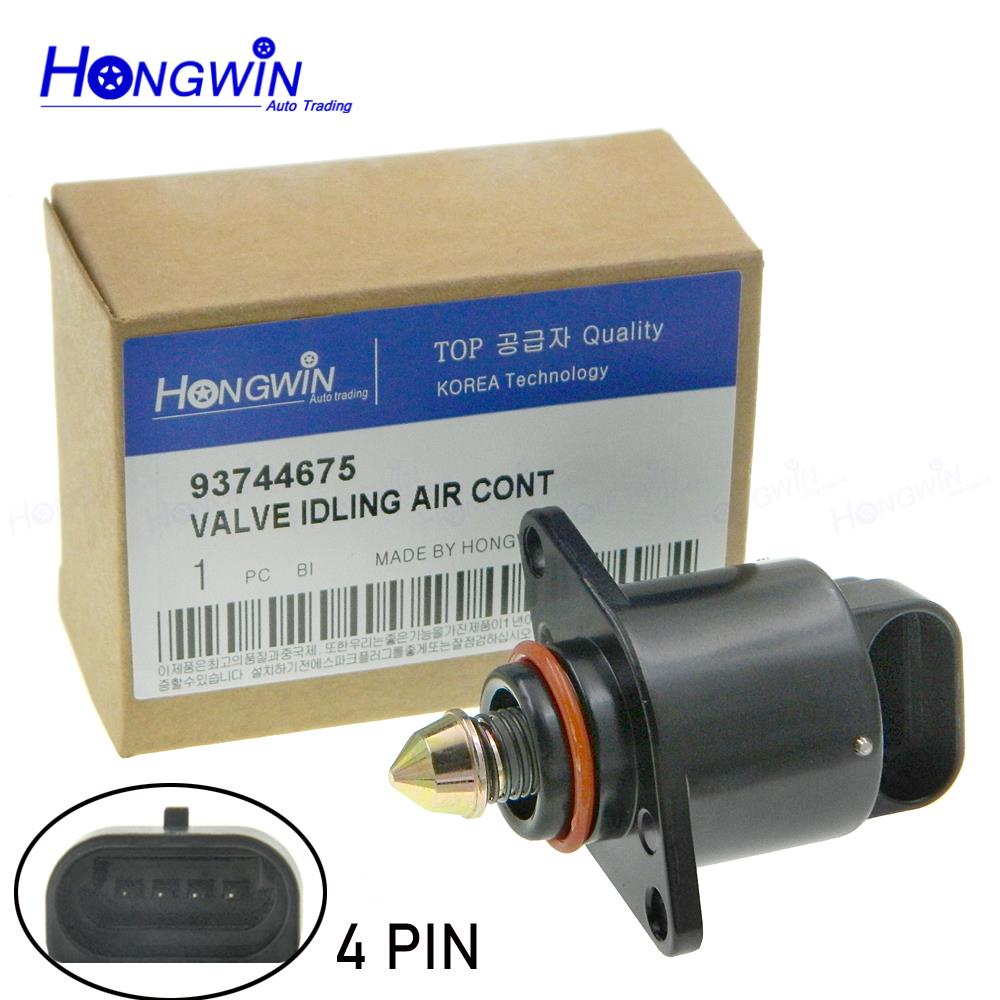 93744675 For Chevrolet Aveo 1.6 04-08 ตัวชดเชยรอบเดินเบา Idle Air Control Valve Pontiac Wave 17059602 96434613 พร้อมส่ง