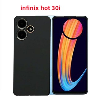 เคสโทรศัพท์มือถือแบบนิ่ม TPU ลาย nfc สีดํา สําหรับ Infinix hot 30i X669 hot 30 4G X6831 hot 30 play X6835 hot 30 play