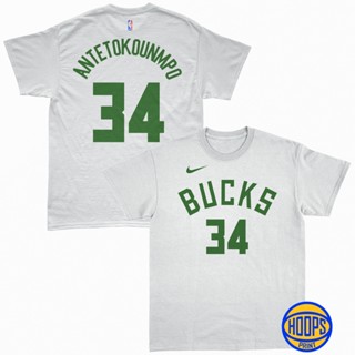 QGGIANNIS ANTETOKOUNMPO MILWAUKEE BUCKS WHITE SHIRT_02