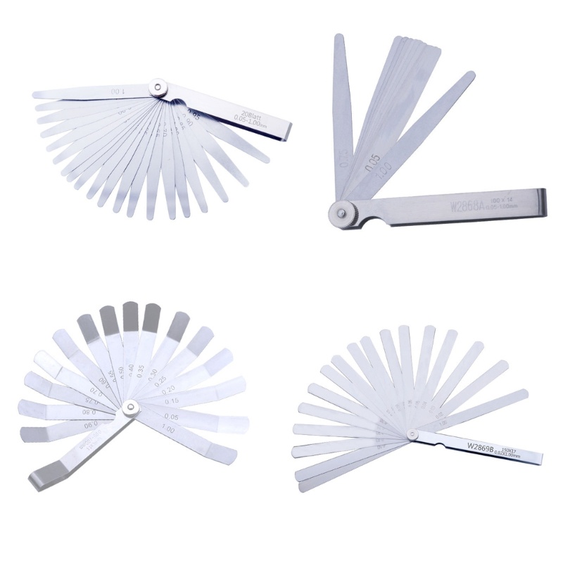 MAI Woodworking Feeler Gauge Spark-Plug-Gauge Filler-Gauge Probes เครื่องมือช่องว่างความหนา