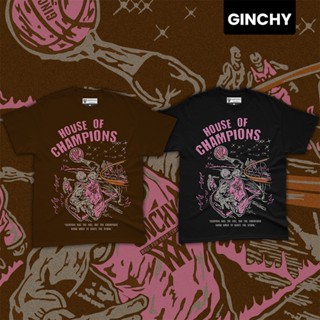 【ใหม่】GINCHY "House of Champions" Tee - Skull Edition