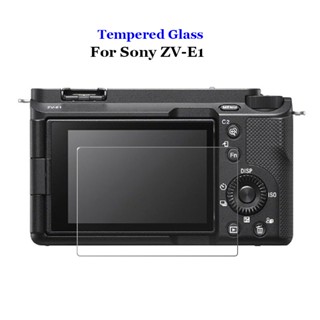 ฟิล์มกระจกนิรภัยกันรอยหน้าจอ LCD 9H 2.5D สําหรับกล้อง Sony ZV-E1