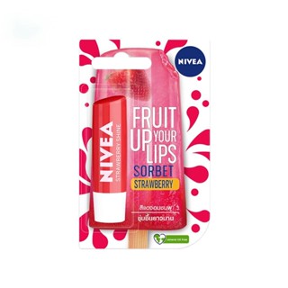 Nivea นีเวีย ลิป แคร์ สตรอเบอร์รี่ 4.8 กรัม