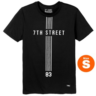 พร้อมส่ง ผ้าฝ้ายบริสุทธิ์ 7th Street เสื้อยืด รุ่น AML002S ไซส์ S (รอบ อก 34 นิ้ว) T-shirt