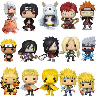 Funko POP ฟิกเกอร์นารูโตะ Kakashi Uchiha Itachi Payne Sasuke Shippuden Jiraiya Naruto T4XS