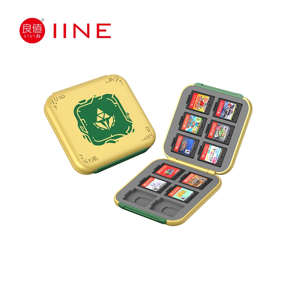 Iine Zelda Tears of the Kingdom กล่องตลับการ์ด 12 ใบ เข้ากันได้กับ Nintendo Switch & Switch Oled Game Cards ราคา ถูกที่สุด ดีลบีเคเค