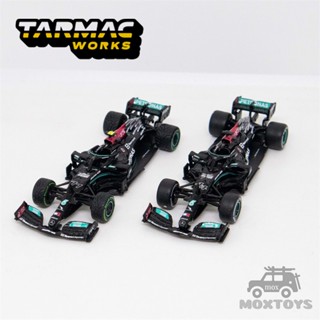 โมเดลรถยนต์ Tarmac Works 1:64 F1 MB W12 E Performance Diecast ขนาด 2021 ของเล่นสําหรับเด็ก