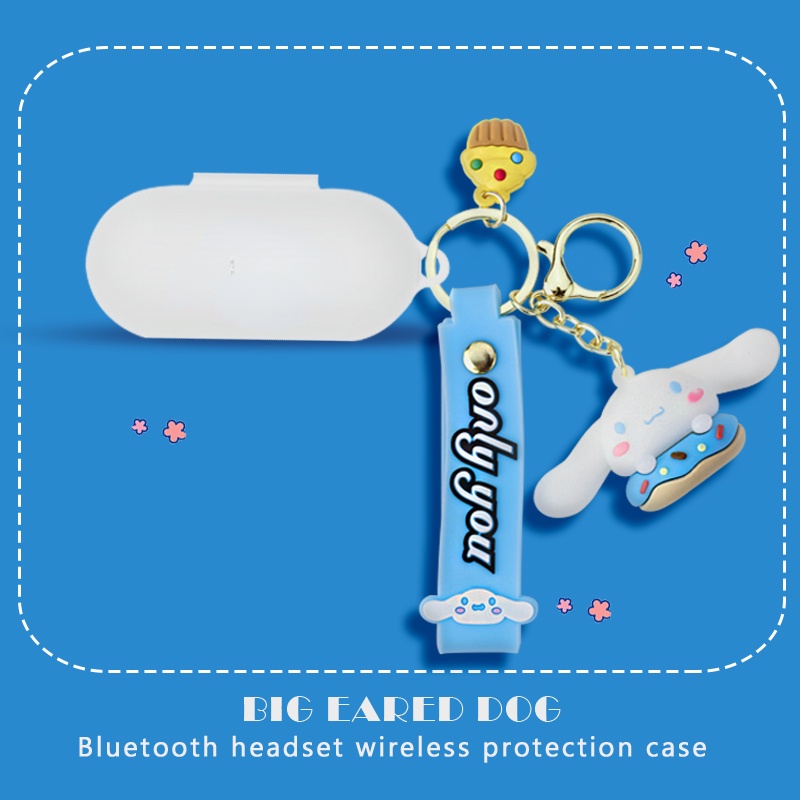 For Sony WF-C700N Case Cartoon Sanrio Keychain Pendant Sony WF-C700N Silicone Soft Case Cute Fortune