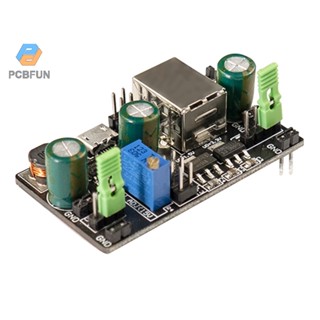 Pcbfun โมดูลพาวเวอร์ซัพพลายเบรดบอร์ด Dc 3.3v 5v ปรับได้