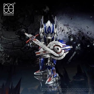 ((พร้อมส่ง) Herocross Optimus Prime Transformers หุ่นยนต์อัลลอย ขยับได้ 20 ซม. X8XV