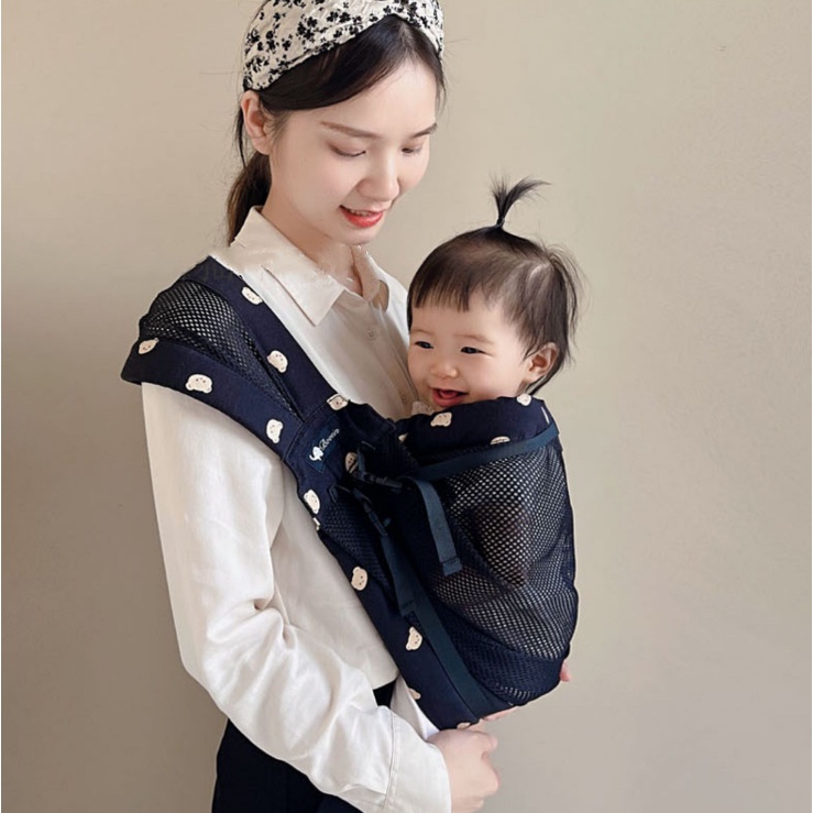 เป้อุ้มเด็กทารกแรกเกิด  เป้อุ้มเด็ก ออกแบบตามสรีรศาสตร์ สลิงห่อตัว ระบายอากาศ มัลติฟังก์ชั่น เป้อุ้ม ปรับได้ ให้นมบุตร สะดวก เดินทาง