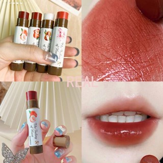 CYREAL Han Boli Tinted Lip Balm Moisturizing Natural Non-Sticky Essential Oil Repair ลิปสติกลิปแต่งหน้า Natural Moisturizing