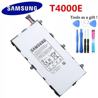 100% Original แท็บเล็ตแบตเตอรี่ T4000E สำหรับ Samsung GALAXY Tab 3 7.0 T210 T211 T2105 T217A เปลี่ยนแท้แบตเตอรี่ 4000mAh