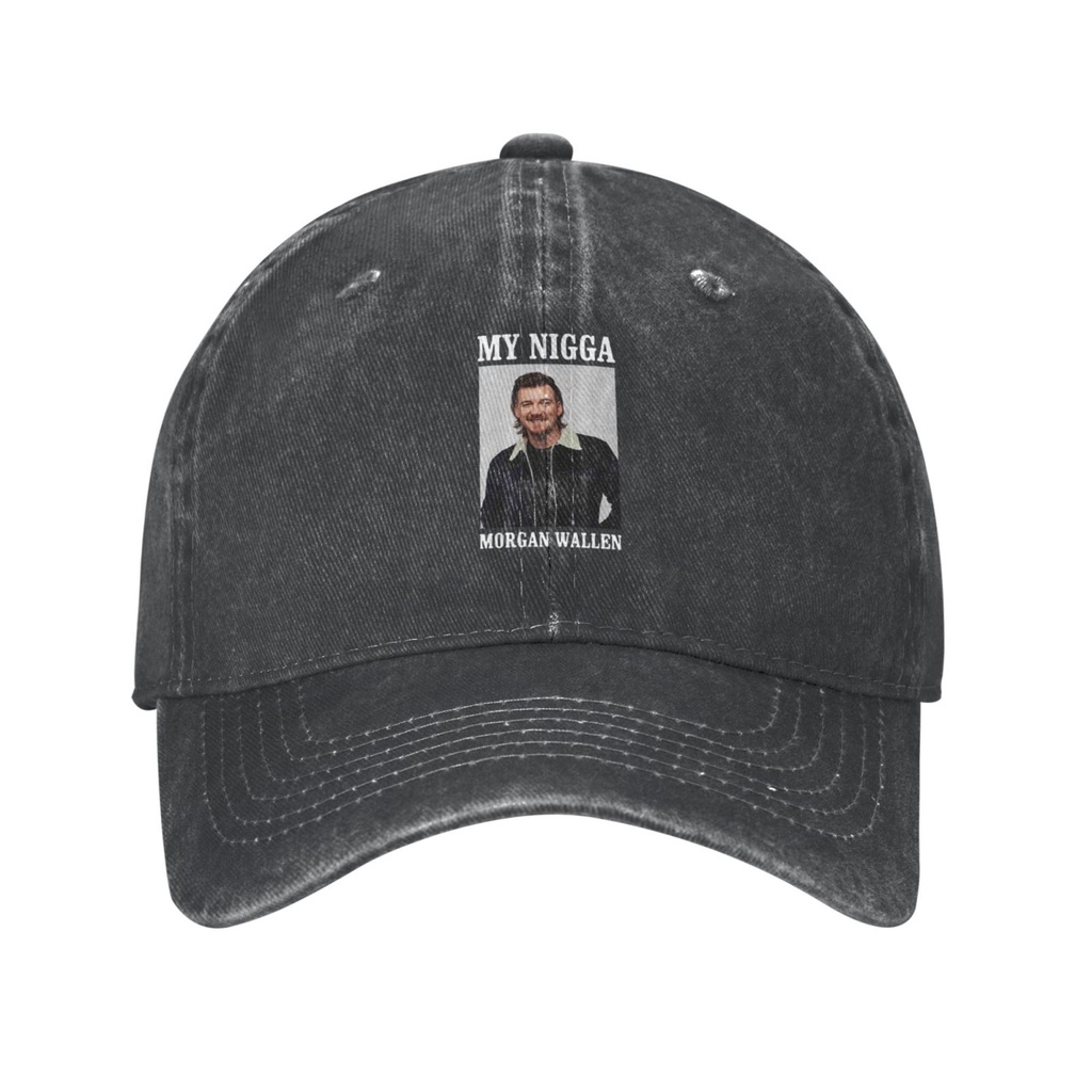 จัดส่งรวดเร็ว Morgan Wallen Cowboy Cap Retro Hip Hop