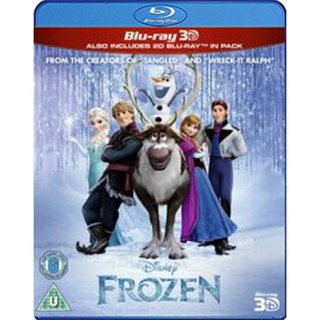 แผ่น Bluray หนังใหม่ Frozen 3D ผจญภัยแดนคำสาปราชินีหิมะ 3D (เสียง Eng /ไทย | ซับ Eng/ไทย) หนัง บลูเรย์