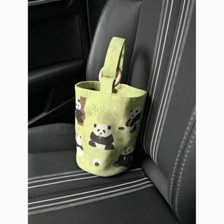 Office workers portable handbag canvas bucket bag cute bucket hand-carried lunch bag Baoma going out handbag