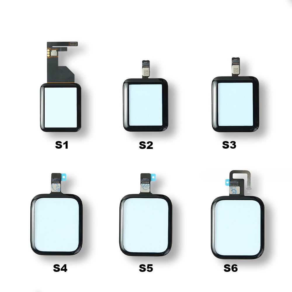 ไม ่ มีหน ้ าจอเท ่ านั ้ น Touch Glass Apple สําหรับ I Watch Series 1,2,3,4,5 S6 SE, 38 มม.42 มม.40 มม.44 มม.หน ้ าจอสัมผัส Digitizer, เปลี ่ ยนแผง LCD TP Glass +OCA