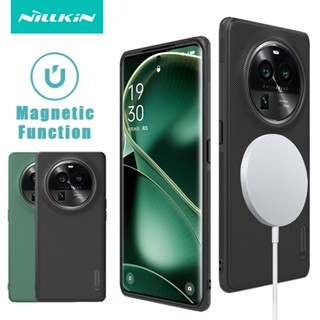 สําหรับ OPPO Find X6 Pro เคส Nillkin Super Frosted Shield Pro กันกระแทก ป้องกันลายนิ้วมือ เคลือบ PC TPU เคสป้องกัน