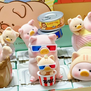 【ของแท้】ตุ๊กตาฟิกเกอร์ Lulu The Piggy Caturday Series Blind Box Lulu Classic 3rd ของขวัญ สําหรับตกแต่ง