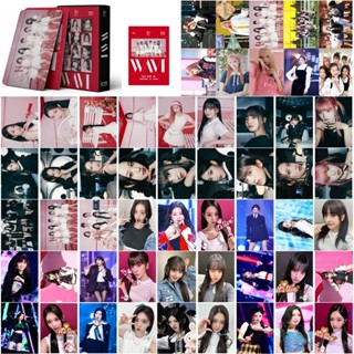 โปสการ์ด IVE Total Collection IVE IVE Card WAVE LOMO Card Zhang Yuanying LIZ ขนาดเล็ก แฮนด์เมด