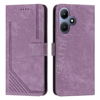 เคสหนัง PU ฝาพับ พร้อมช่องใส่บัตร กันกระแทก สําหรับ Infinix HOT 30i X669C 30 20S 20i 20 Play 12 Pro 5G 4G HOT30i