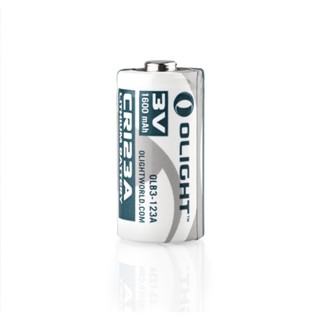 ไฟฉาย แบตเตอรี่ New Olight CR123A 3V 1600mAh (รุ่นใหม่)