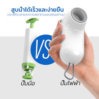 ของใช้สำหรับช่าง Portable Vacuum Pump ปั๊มไฟฟ้าอเนกประสงค์ ปั๊มสุญญากาศแบบพกพา ปั๊มลมขนาดเล็ก ปั๊มมือพร้อมหัวฉีดหลายหัว