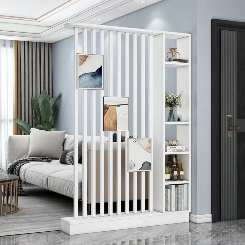 NEW！ฉากกั้นห้องนั่งเล่น ฉากกั้นระเบียง ตู้ ชั้นวางของแบบเรียบง่าย ห้องนั่งเล่น ห้องรับประทานอาหาร ตู้กั้นห้อง