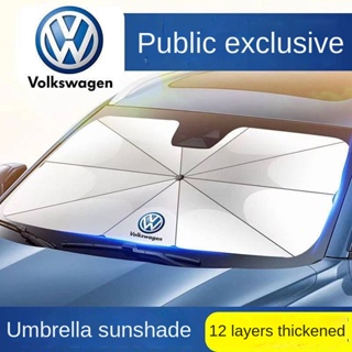 Volkswagen Santana Sunshade Langyi Bora Lamando Sagitar Passat Magotan Tharu Sun Protection Sun-Proof Heat Insulator Curtain Sunscreen and insulation Car sunshade umbrella