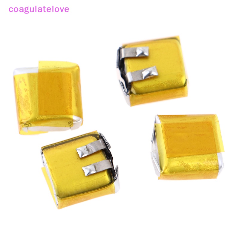 Coagulatelove 4 ชิ้น 3.7v 50mah 501012 30mah 400909 401012 [ขายดี] ลิเธียมโพลิเมอร์