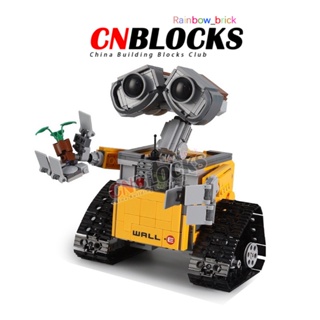 บล็อคตัวต่อหุ่นยนต์ Ider WALL-E Eve ขนาดเล็ก ของเล่นสําหรับเด็กผู้ชาย และเด็กผู้หญิง (670 ชิ้น)