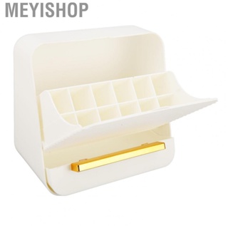 Meyishop Lipstick Holder Case  Saving Space Multi Compartments Lipstick Storage Box  for Eyelash