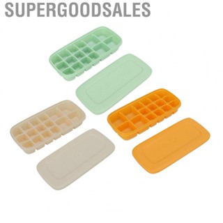 Supergoodsales Ice Tray For  Office Ice Making Soft Silicone Ice Tray Mold(White)