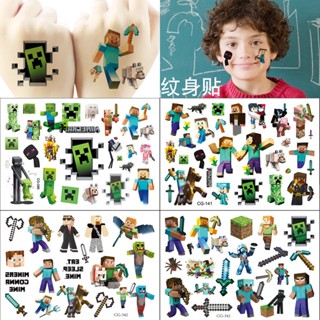 สติกเกอร์ ลายอนิเมะ Minecraft Super bros Zeldaes สําหรับติดตกแต่งผนังตู้เย็น แล็ปท็อป