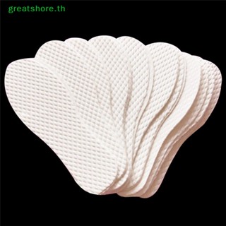 Greatshore แผ่นรองพื้นรองเท้า แบบนิ่ม ป้องกันกลิ่น แบบใช้แล้วทิ้ง 3 คู่