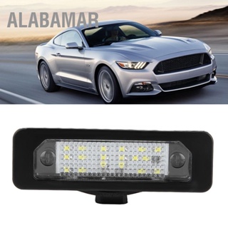 ALABAMAR ไฟป้ายทะเบียนรถ LED 2 ชิ้นสำหรับ Ford Mustang Fusion Flex Taurus