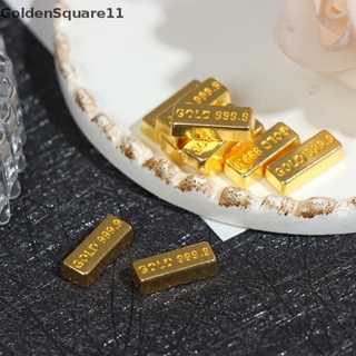 Goldensquare โมเดลเหรียญทอง 1:12 สําหรับตกแต่งบ้านตุ๊กตา 10 ชิ้น ต่อชุด