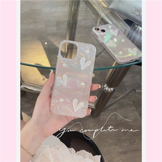 เคสโทรศัพท์มือถือ ซิลิโคน กันกระแทก ประดับมุก สามมิติ สร้างสรรค์ สําหรับ Iphone 11 12 13 14 pro max 13ProMax 12 13pro 11 14pro