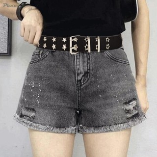 Women Leather Belt Decorative Waistband Punk Waist Belt for Jean Pant